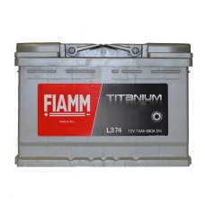 Аккумуляторная батарея FIAMM TITANIUM 6СТ-74Ah R+ 680A (EN)