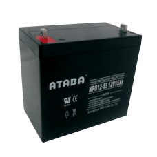 Акумуляторна батарея ATABA AGM 12V 55Ah