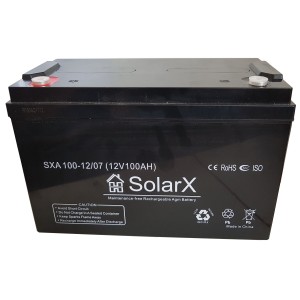 Аккумуляторная батарея SolarX SXA100-12 (12V 100Ah)