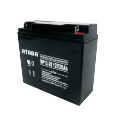 Аккумуляторная батарея ATABA AGM 12V 20Ah