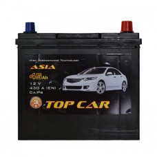 Аккумуляторная батарея TOP CAR Asia 6СТ-45Ah JR+ 360A (EN)