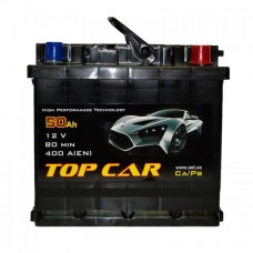 Аккумуляторная батарея TOP CAR Profi 6СТ-50Ah R+ 400A (EN)1