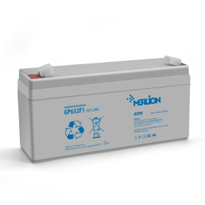 Акумуляторна батарея MERLION GP632F1 6 V 3,2Ah (5998)