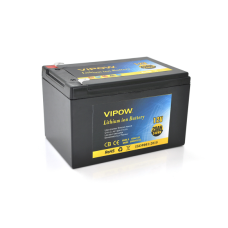 Аккумуляторная батарея Vipow LiFePO4 12,8V 20Ah с элементами Li-ion (18679)