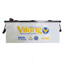 Акумуляторна батарея Viking Gold 6СТ-140Ah R 850A (EN)