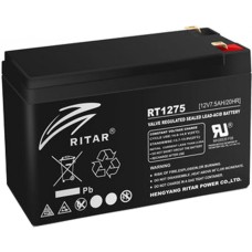 Аккумуляторная батарея RITAR RT1275B 12V 7.5Ah (8221)