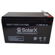 Аккумуляторная батарея SolarX SXA7-12 (12V 7Ah)