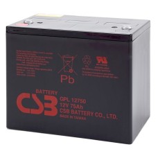 Акумуляторна батарея CSB GPL12750 12V 75Ah (3408)