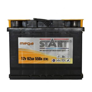 Акумуляторна батарея Start Mega 6СТ-62Ah R 550A (EN)
