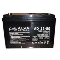 Аккумуляторная батарея ALVA AD12-80