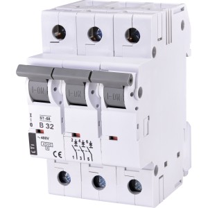 Автоматический выключатель ETI ETIMAT 4,5 ST-68 3p B 32A (2175319)