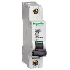 Автоматичний вимикач Schneider Electric iC60N 1P 32A хар-ка C 6кА