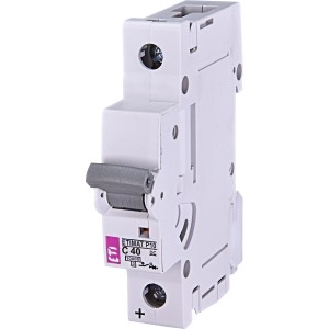Автоматический выключатель ETI ETIMAT P10-DC 1p C40 (264001106)