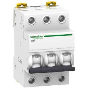 Автоматический выключатель Schneider Electric iK60 3P 10A хар-ка C 6кА