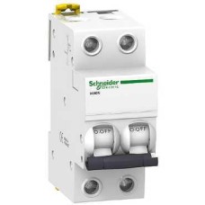 Автоматичний вимикач Schneider Electric iK60 2P 16A хар-ка C 6кА