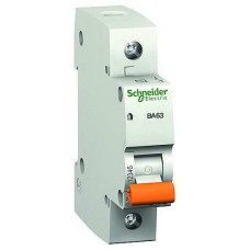 Автоматический выключатель Schneider Electric ВА63 1P 32A хар-ка C 4,5кА 11206