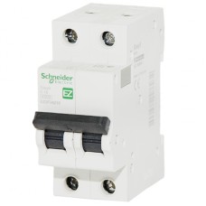 Автоматичний вимикач Schneider Electric Easy9 2P 16A хар-ка C 4,5кА EZ9F34216