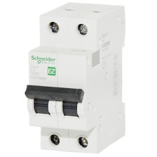 Автоматичний вимикач Schneider Electric Easy9 2P 6A хар-ка C 4,5кА EZ9F34206
