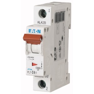 Автоматический выключатель Eaton (Moeller) PL7-C4/1 (262700)