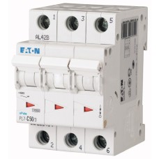 Автоматичний вимикач Eaton (Moeller) PL7-C63 / 3 (263415)