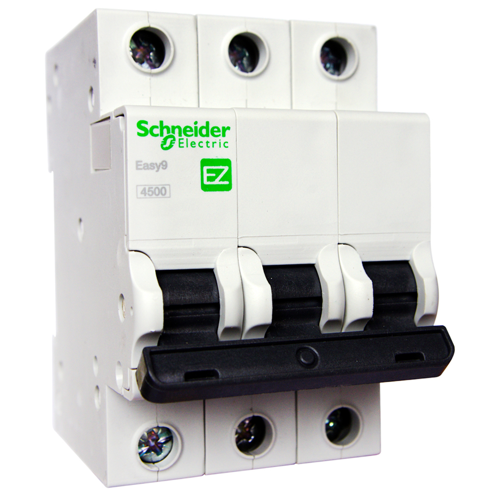 Автоматичний вимикач Schneider Electric Easy9 3P 25A хар-ка C 4,5кА EZ9F34325