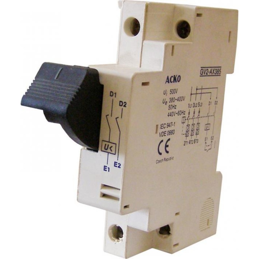Расцепитель минимального напряжения Аско GV-AX к ВА-2005 (A0010050022)