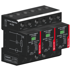 Комбинированный грозовой разрядник УЗИП SALTEK FLP-B+C MAXI VS/3