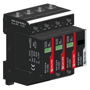 Обмежувач перенапруги УЗИП SALTEK FLP-12,5 V / 3S 1