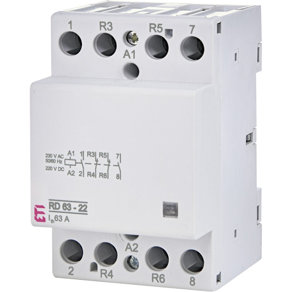 Контактор ETI RD 63-22 230V AC/DC (2464030)