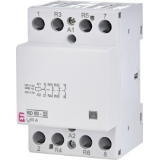 Контактор ETI RD 63-22 230V AC/DC (2464030)