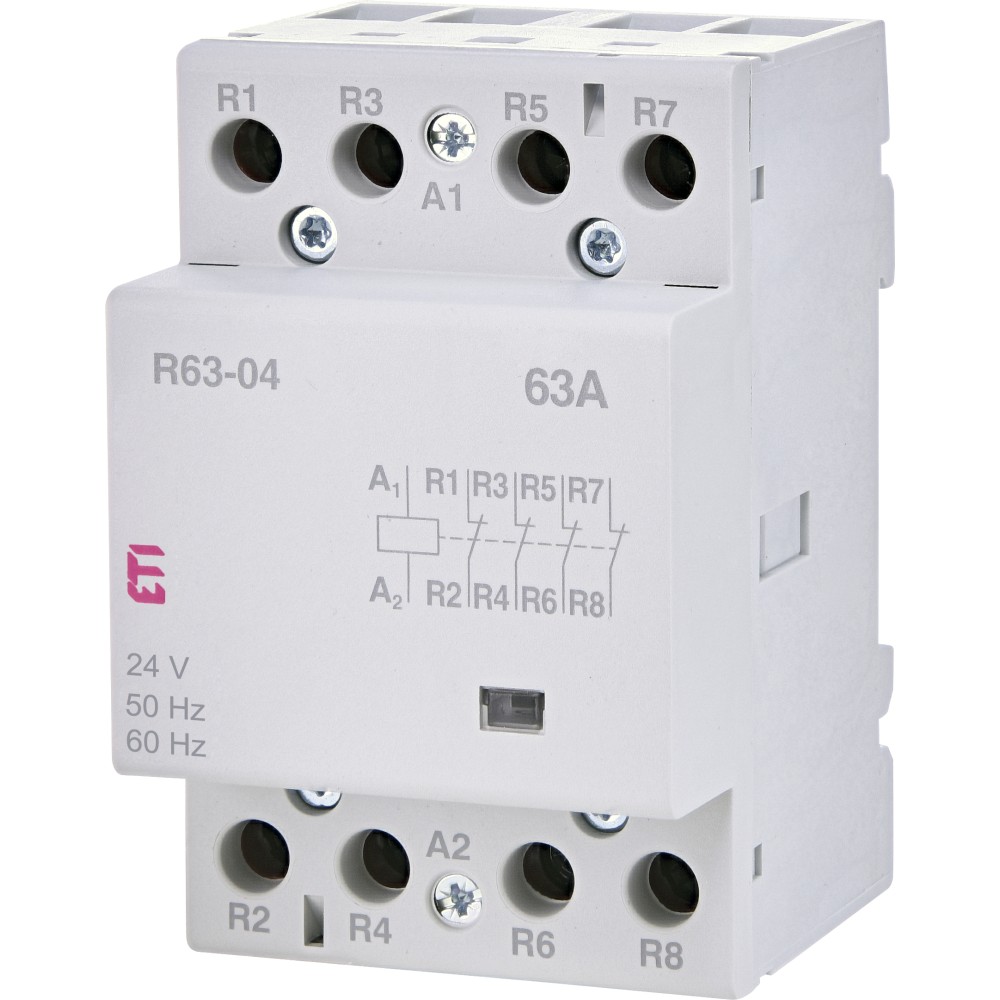 Контактор ETI R 63-04 24V AC (2463481)