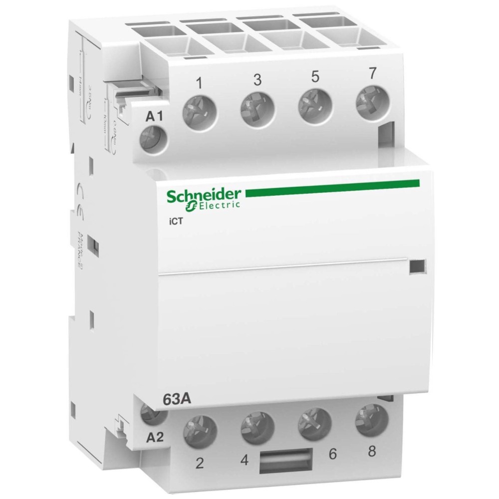 Контактор Schneider Electric iCT Acti9 63A 4Н.O 230 V A9C20864