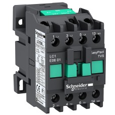 Контактор Schneider Electric EasyPact 3Р Е 1NO 6А АС3 220 V LC1E0610M5