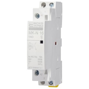Модульный пускатель Аско MK-N 1P 16A 1NO (A0040030020)