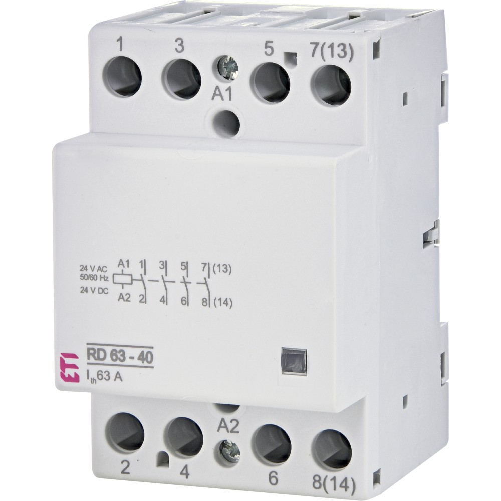 Контактор ETI RD 63-40 24V AC/DC (2464027)