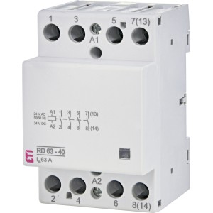 Контактор ETI RD 63-40 24V AC/DC (2464027)