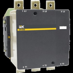 Контактор ИЭК КТИ-6500 500 А 380В/АС3 (KKT60-500-400-10)