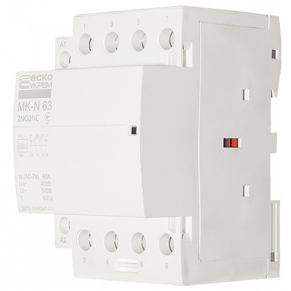 Модульный пускатель Аско MK-N 4P 63A 2NO2NC (A0040030037)