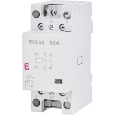 Контактор модульный ETI R 63-20 230V (2463482)