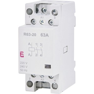Контактор модульный ETI R 63-20 230V (2463482)