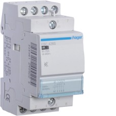 Контактор бесшумный Hager ESC428S 25A, 3НО+1НЗ, 230В