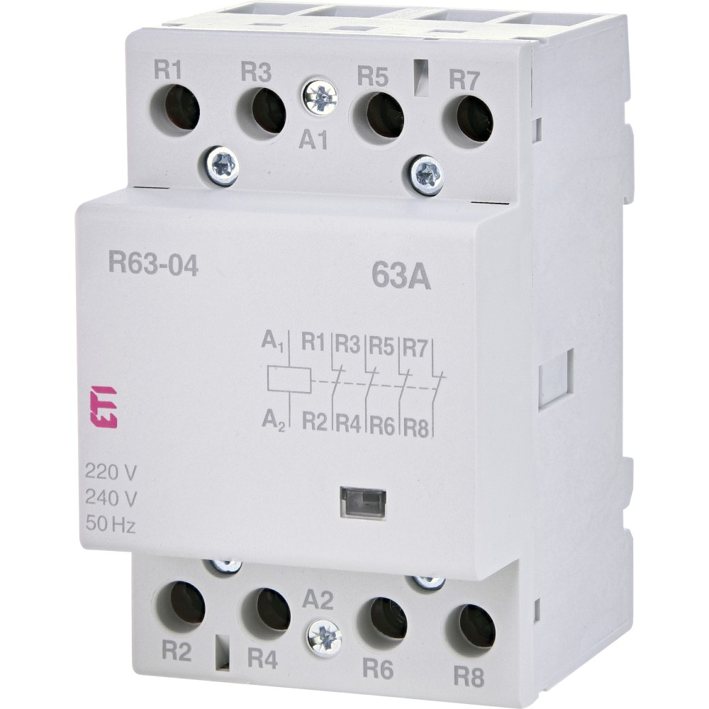 Контактор ETI R 63-04 230V AC (2463480)