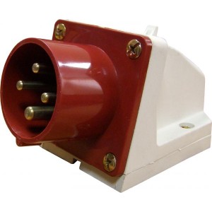 Вилка стационарная Аско ВС 32А/4 3Р+РЕ (524) (A0080060005)