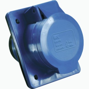 Розетка скрытая ИЭК 413 16А 220В 2Р+Е (PSR41-016-3)