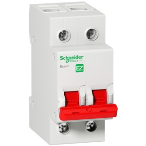 Выключатель нагрузки Schneider Electric Easy9 2P 63A 400В EZ9S16263