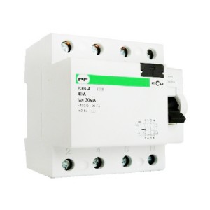 Реле защитного выключения ПРОМФАКТОР РЗВ-4 4P 40/0,1 ECO