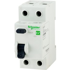 Дифференциальное реле Schneider Electric Easy9 2P 40А 30мА тип AC EZ9R34240