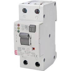 Дифференциальный автоматический выключатель ETI EDI KZS-2M 2p C 25/0,03 (2172418)