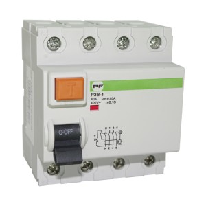 Реле защитного выключения ПРОМФАКТОР РЗВ-4 4P 40/0,3