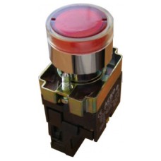 Кнопка с подсветкой АсКо XB2-BW3471 220/250В красная (A0140010022)